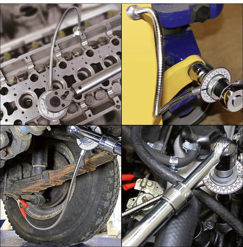 Torquimetro Medidor Torque Angular 1/2 Magnetico Norplat Plateado