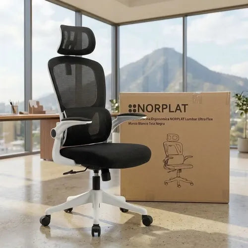 Silla Oficina Escritorio Ergonomica Norplat Lumbar Ultraflex