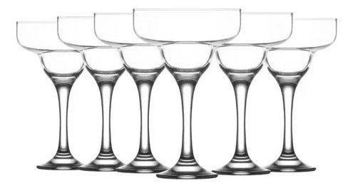 Copas Margarita Suspiro Coctel Copete 300cc X 6 Un - Cukin Transparente