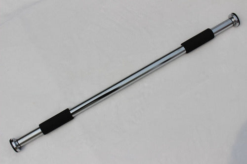 Barra De Ejercicios Ajustable Para Puerta Dominada/flexiones Plateado