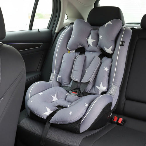 Cojín Cubre Coche Bebé Protector Asiento Colchón - Norplat Gris