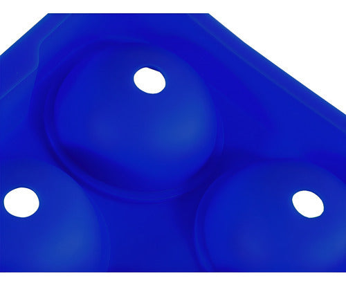 Molde De Silicona Para Bolas De Hielo 4.5 Cm - Cukin Azul Oscuro
