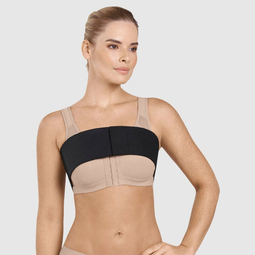 Estabilizador Implantes Mamarios Premium- Med Ajustable Y Negra