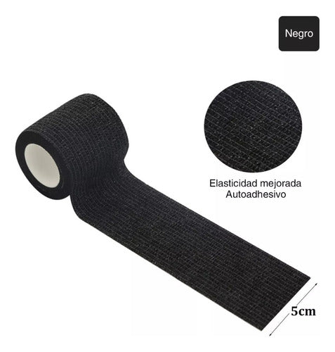 Media Deportiva Antideslizante + Media Sin Pie + Vendaje