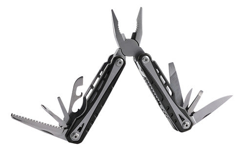 Alicate Norplat Multifuncional Universal Cortante 14 En 1 Negro