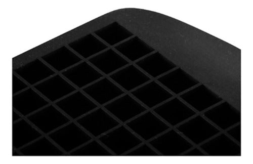 Molde De Silicona Para 160 Micro Cubos De Hielo Negro