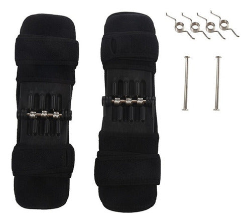 Rodillera X2 Bisagra Soporte Rotula Y Estabilidad - Med Negro M