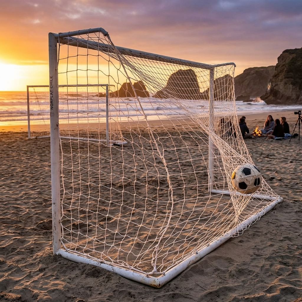 Red Baby Futbol Trenzado 24 Hilos Malla Alta Calidad