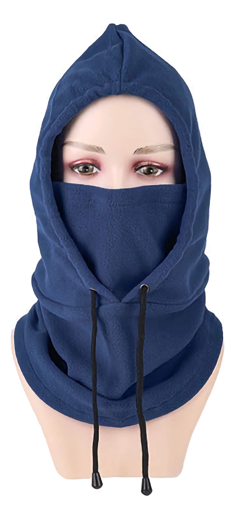 Gorro Pasamontañas Balaclava Polar 4 En 1 Outdoor - Norplat Azul Oscuro Talle Único
